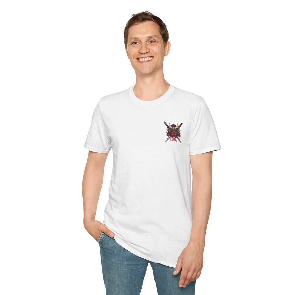 Samurai Under Cherry Blossoms Anime T-Shirt