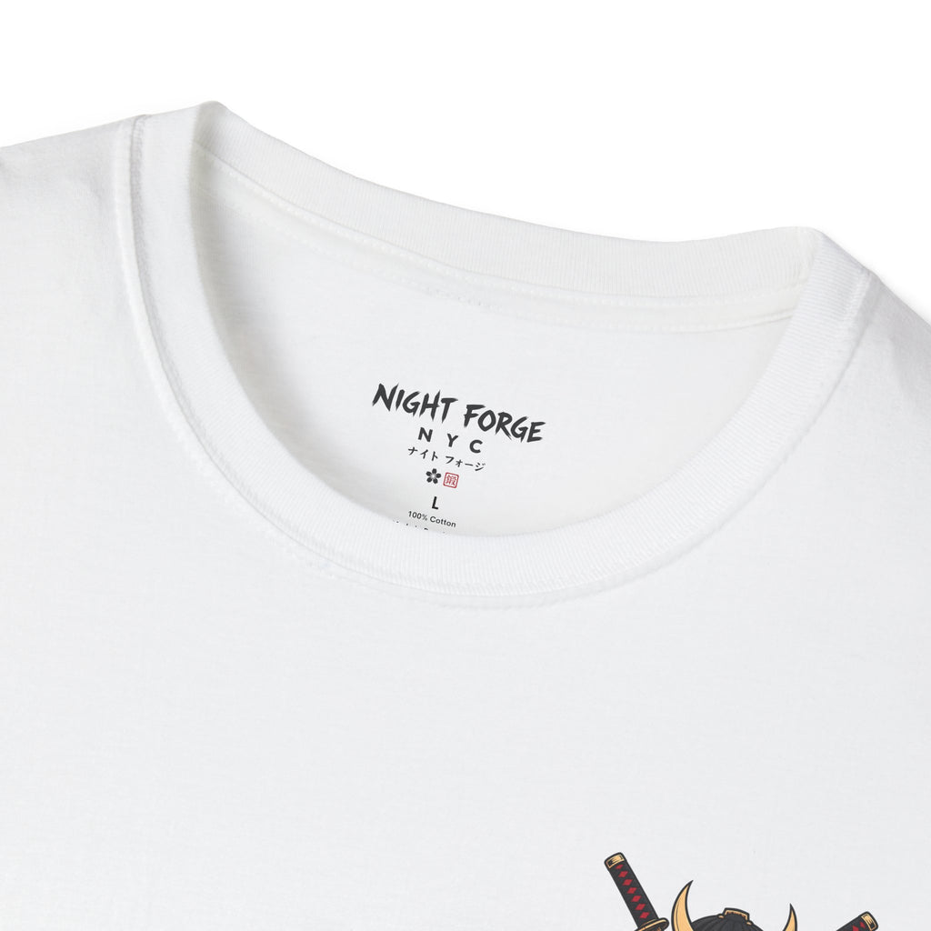Samurai Under Cherry Blossoms Anime T-Shirt