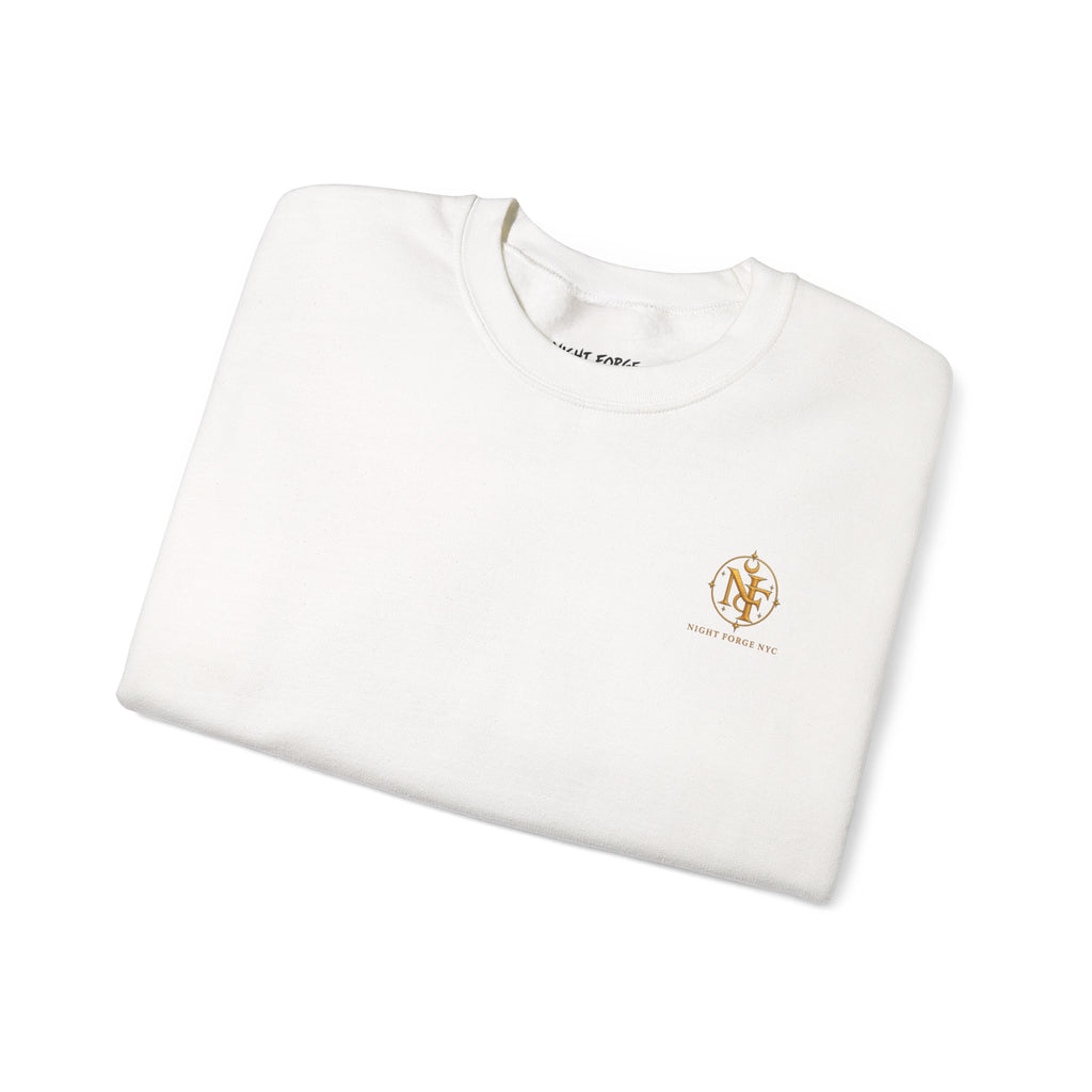 Night Force NYC Lion Graphic Crewneck Sweatshirt