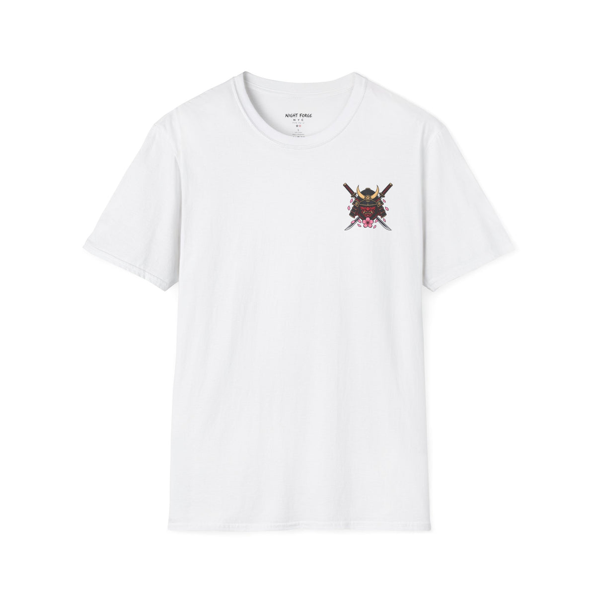 Samurai Under Cherry Blossoms Anime T-Shirt
